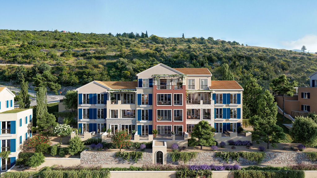 Apartment J311 in Marina Village for sale (Luštica Bay)