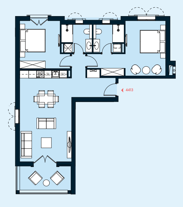 Apartment in Centrale for sale (Luštica Bay)