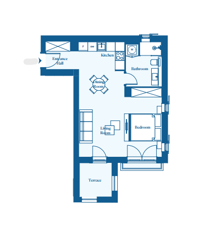 Studio in Horizon for sale (Luštica Bay)