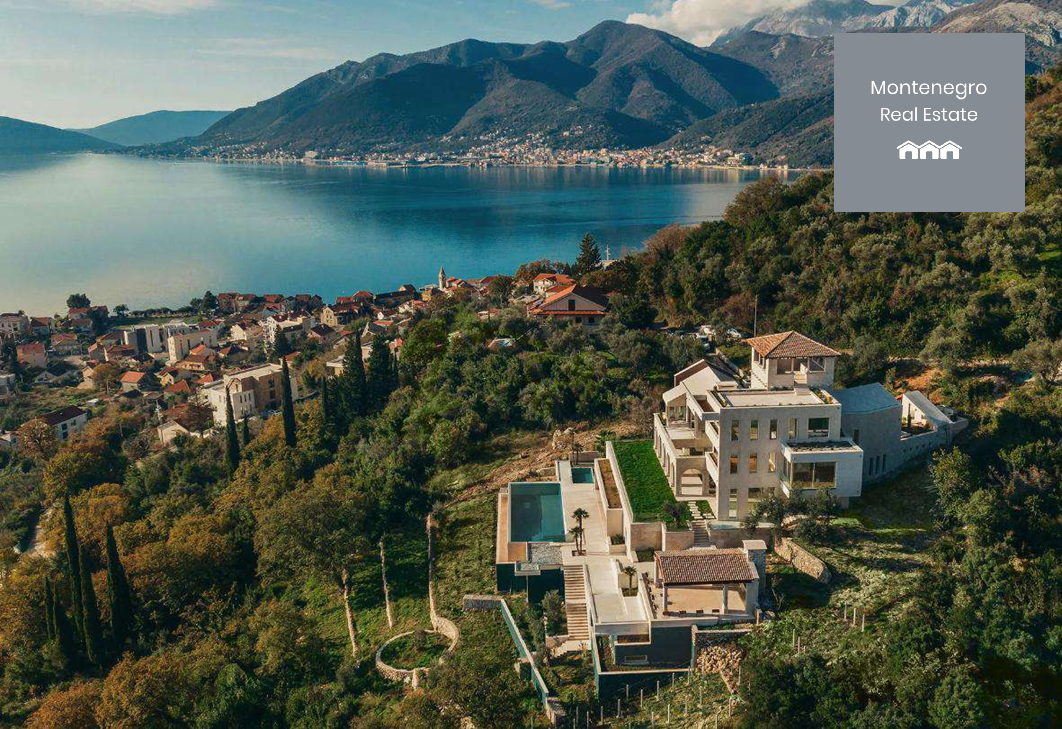 Villa on secluded estate for sale (Tivat)