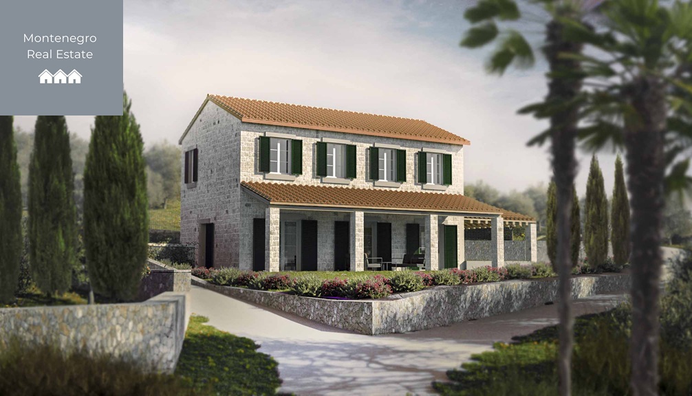 Plot with architectural project for sale (Luštica)