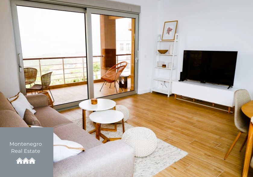 Apartment with seaview for sale (pool, Kavač)