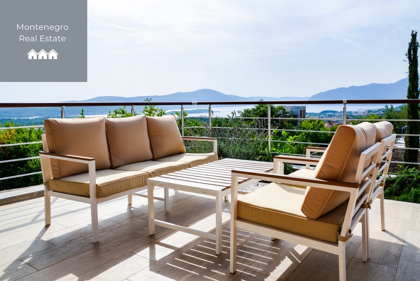 Apartment with seaview for sale (pool, Kavač)