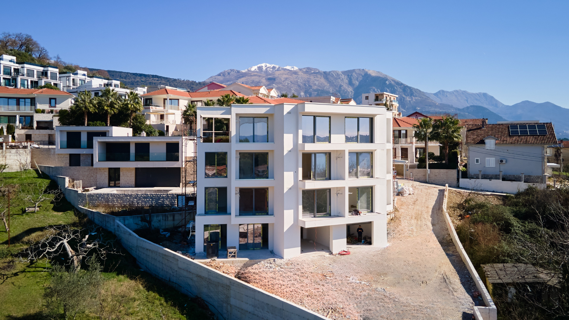 Sea view apartment for sale (Tivat)