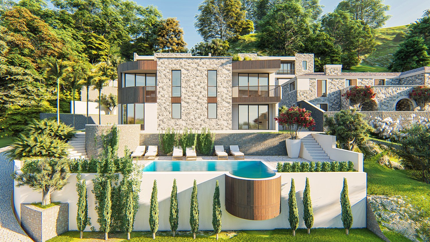Duplex townhouse apartment for sale (Herceg Novi)