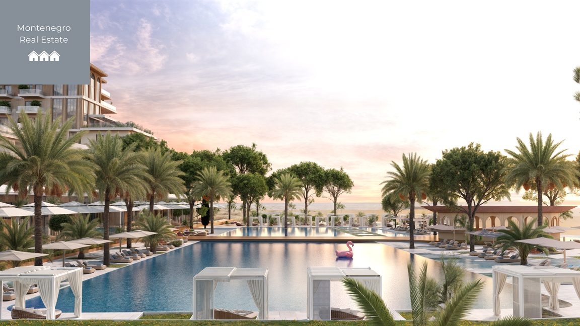 Beachfront resort: units for sale (Ulcinj)