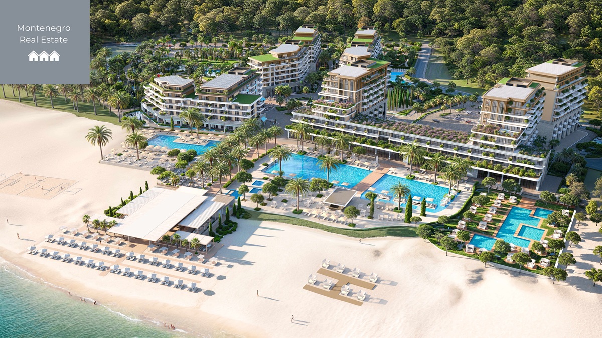 Beachfront resort: units for sale (Ulcinj)