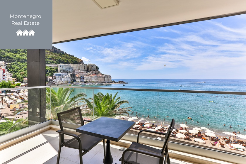 Beachfront apartments for sale (Budva)