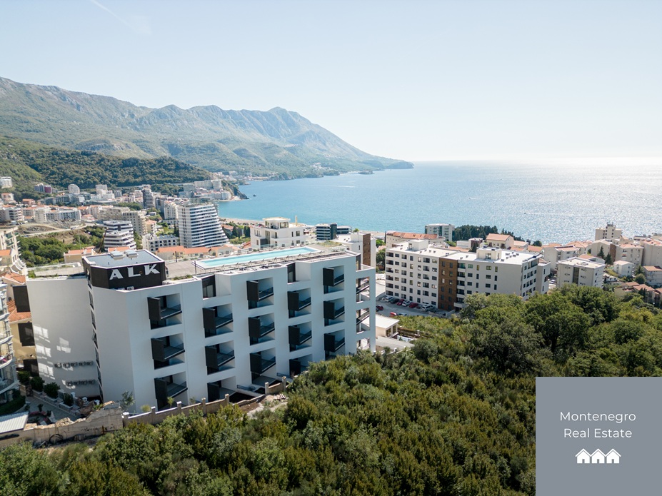 Sea view apartments for sale (Bečići)