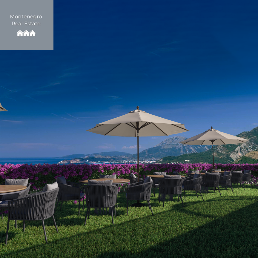 Sea view apartments for sale (Bečići)