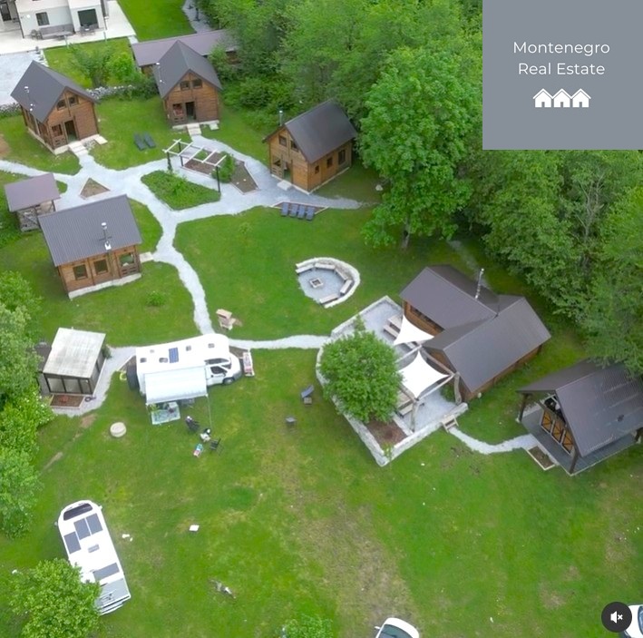 Campsite or mountain estate with optional stone house (Kolašin)