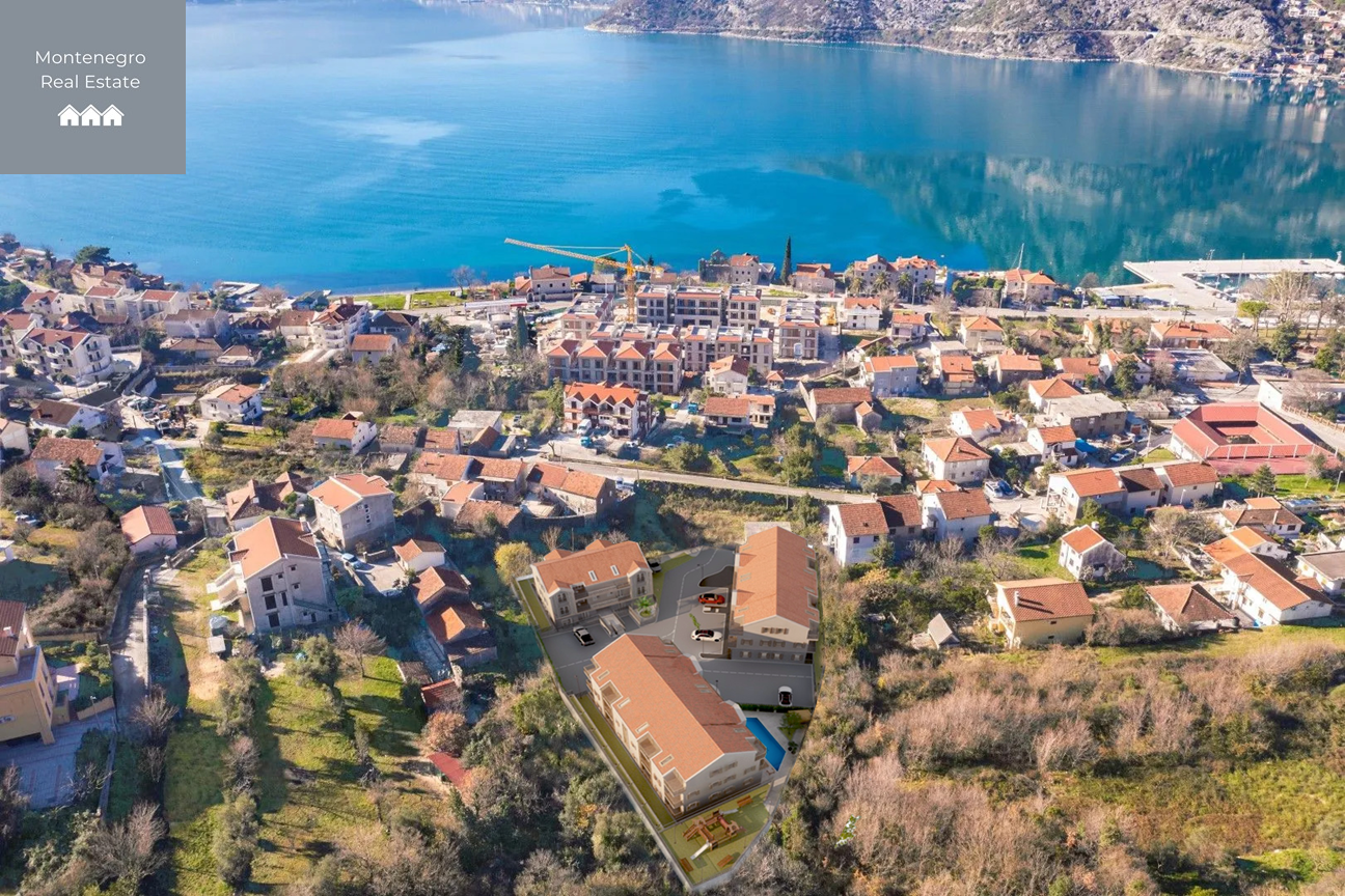 Sea view apartments in Risan (Kotor)