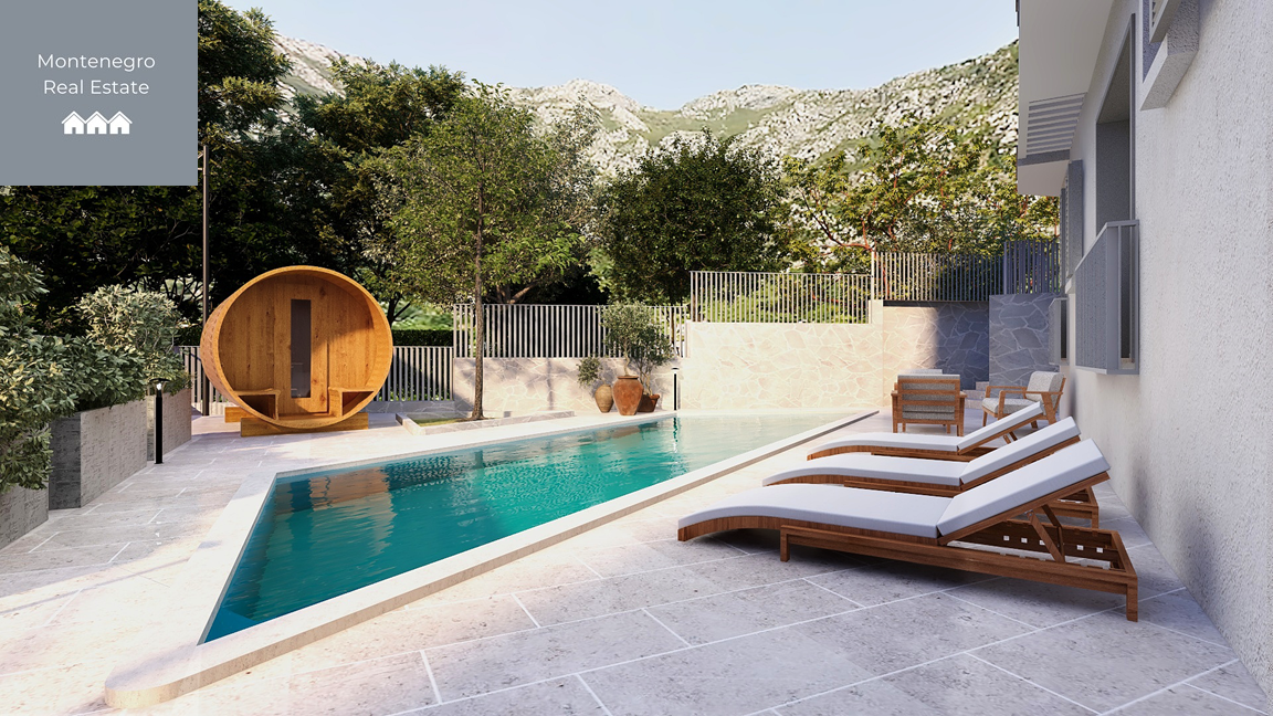 Sea view apartments in Risan (Kotor)