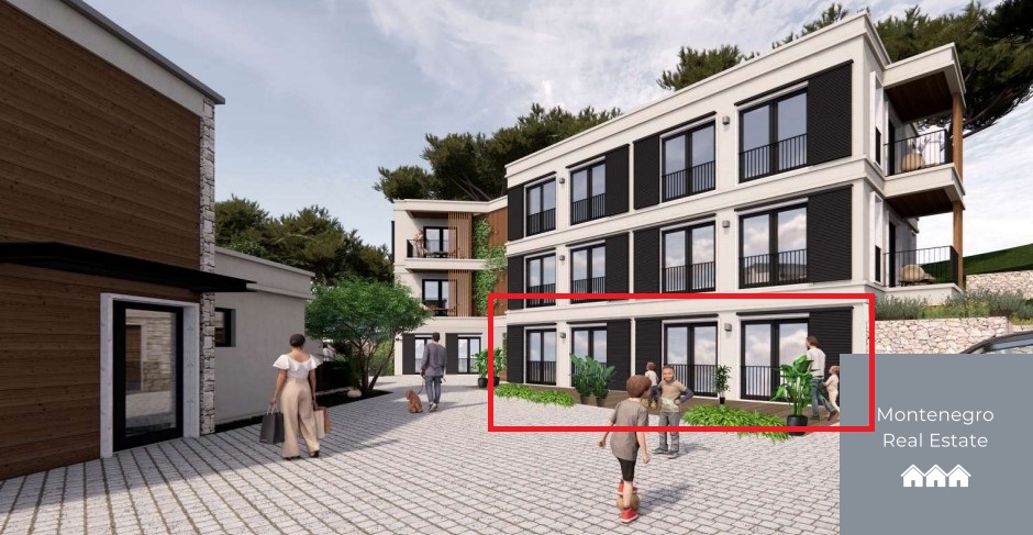 Garden apartments for sale (Tivat)