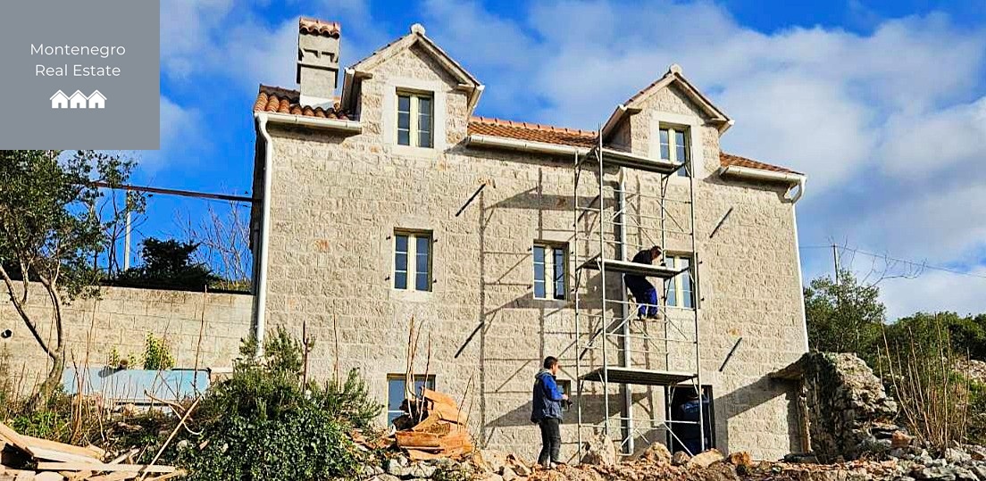 Charming stone house near the Adriatic Sea in Zagora (Kotor)