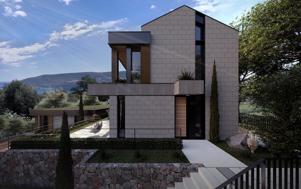 Sea view villa with 3 turnkey apartments (Herceg Novi)