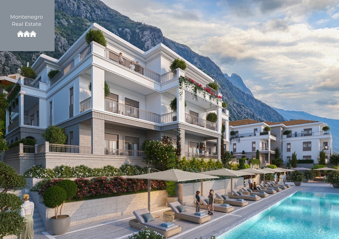 Brand-new residences in Dobrota (Kotor)