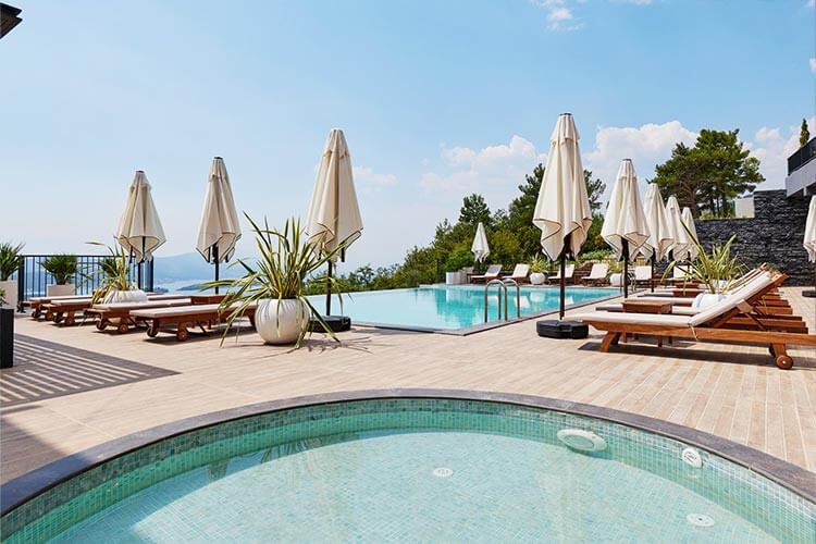 Apartment with stunning sea views in Kavac