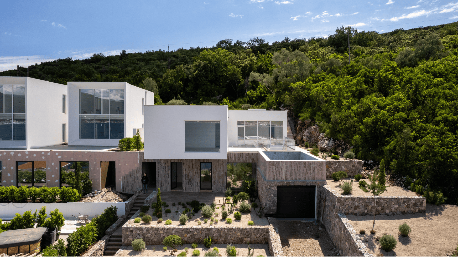 Modern villa with panoramic sea view in Krašići (Tivat)