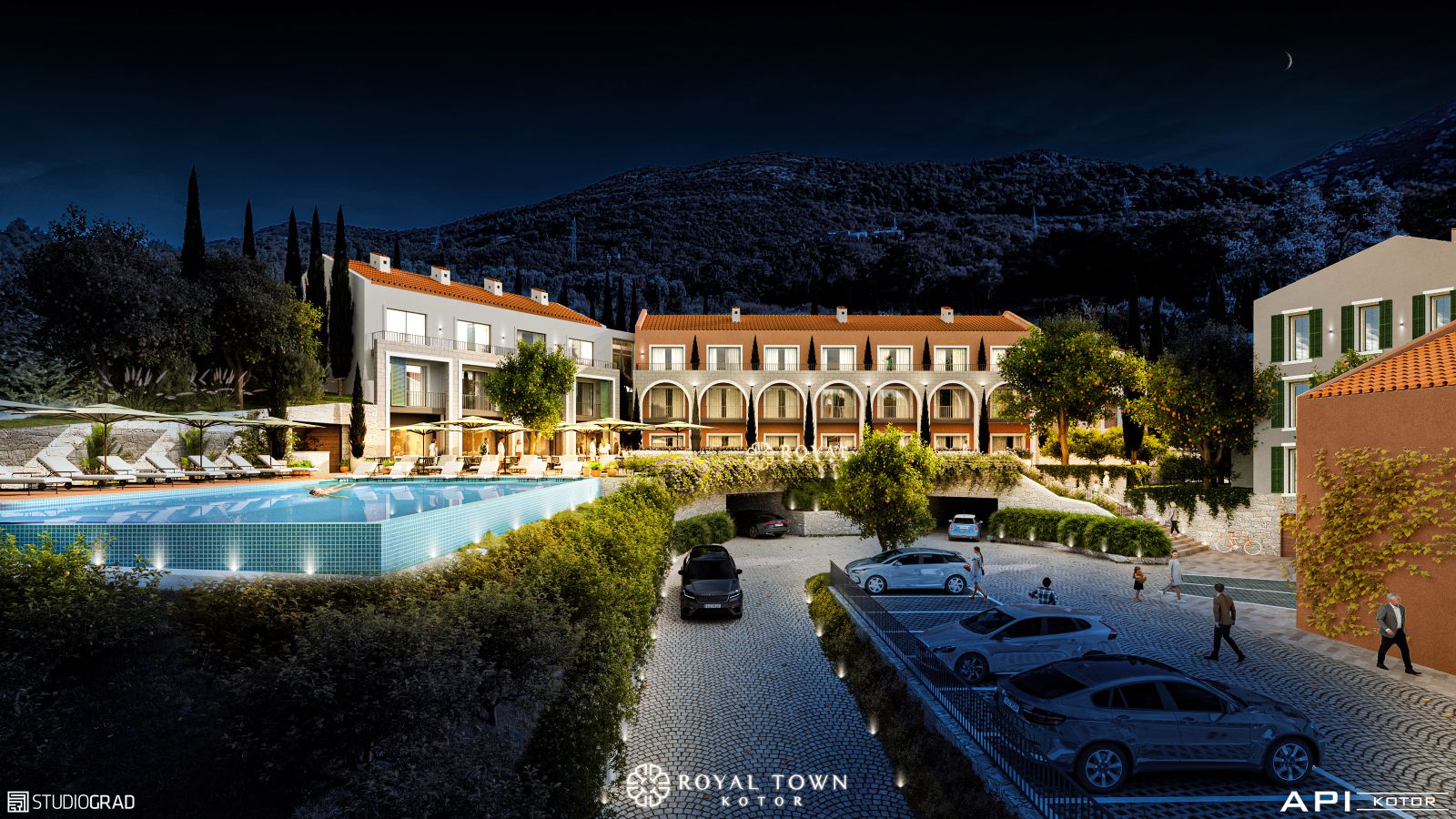 Apartments with stunning sea views in Kavac