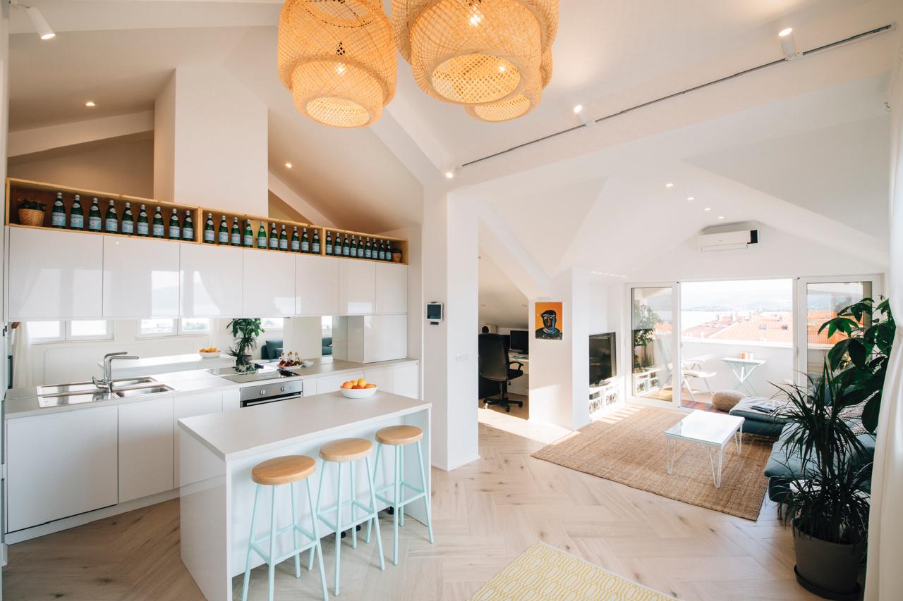 Sea view penthouse in Tivat centre