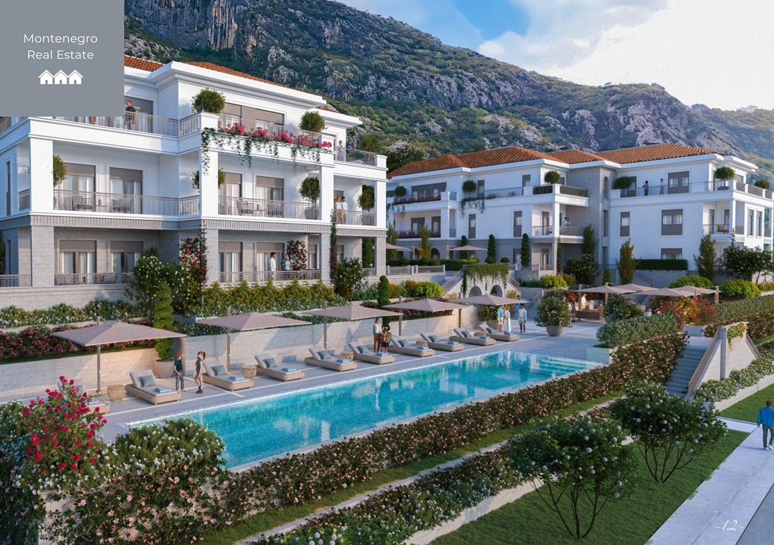 Brand-new residences in Dobrota (Kotor)