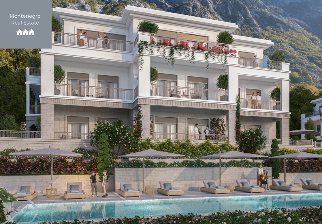 Brand-new residences in Dobrota (Kotor)