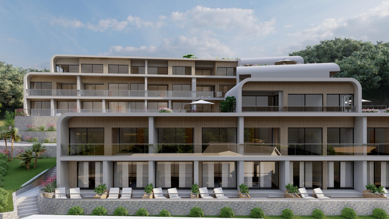 Sea side apartments in Tivat