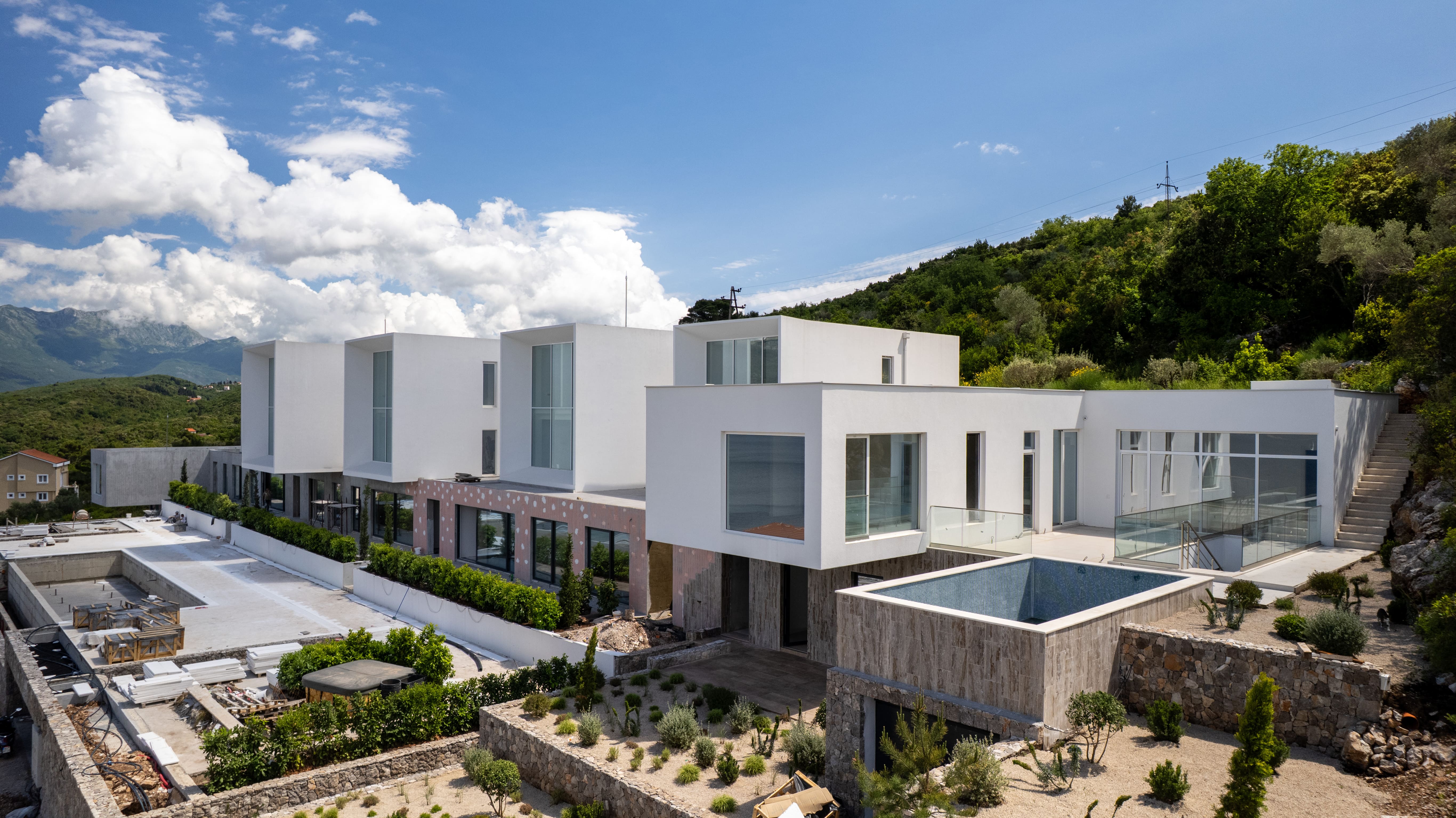 Modern villa with panoramic sea view in Krašići (Tivat)