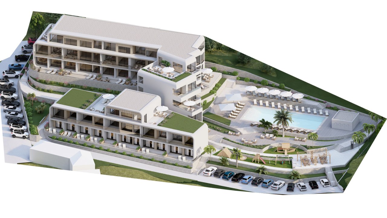 Sea side apartments in Tivat
