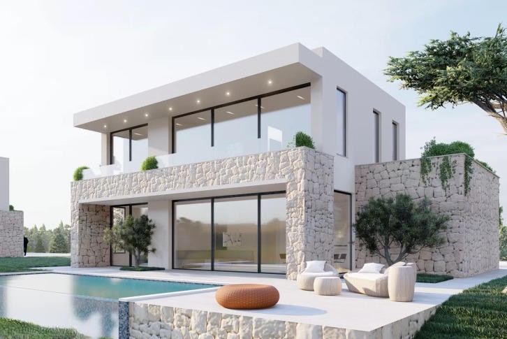 Herceg Novi villas with tennis court and privacy