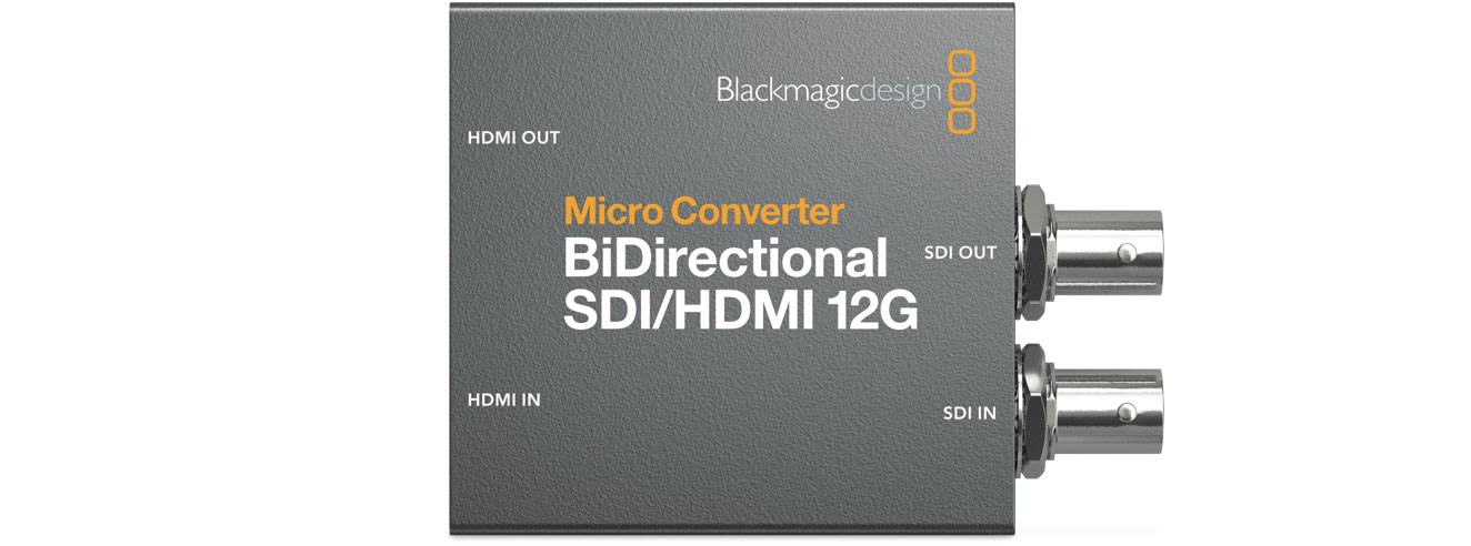 Micro Converter BiDireccional SDI to HDMI 12G