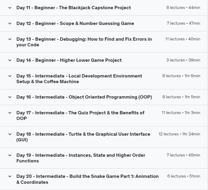 Udemy – 100 Days of Code: The Complete Python Pro Bootcamp 2024-3