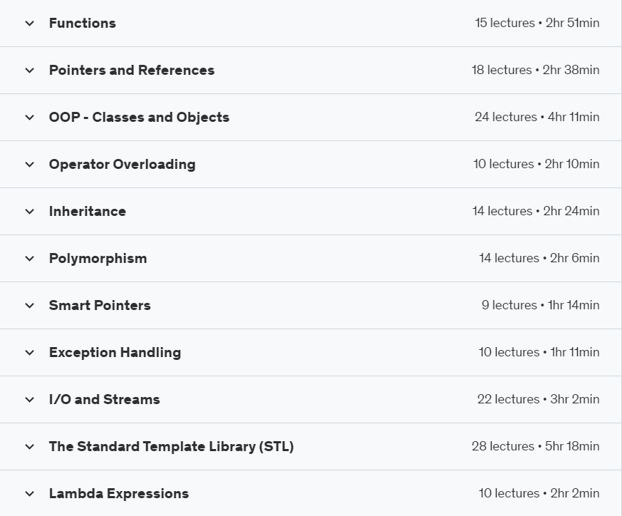 Udemy – Beginning C++ Programming – From Beginner to Beyond