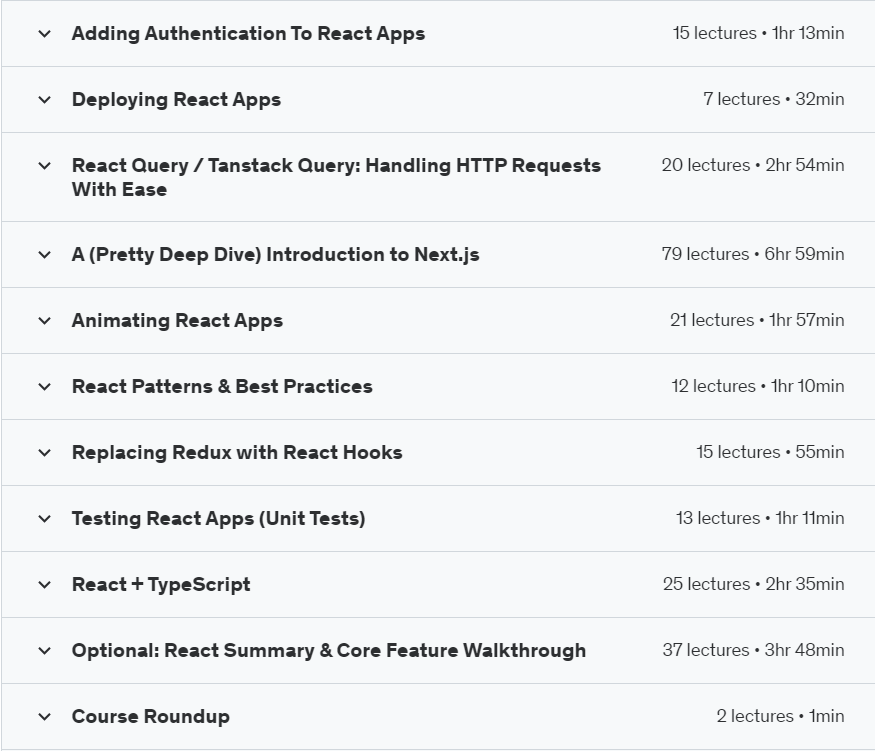 Udemy – React – The Complete Guide 2024 (incl. React Router & Redux)