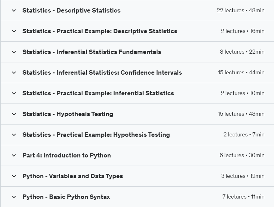 Udemy – The Data Science Course: Complete Data Science Bootcamp