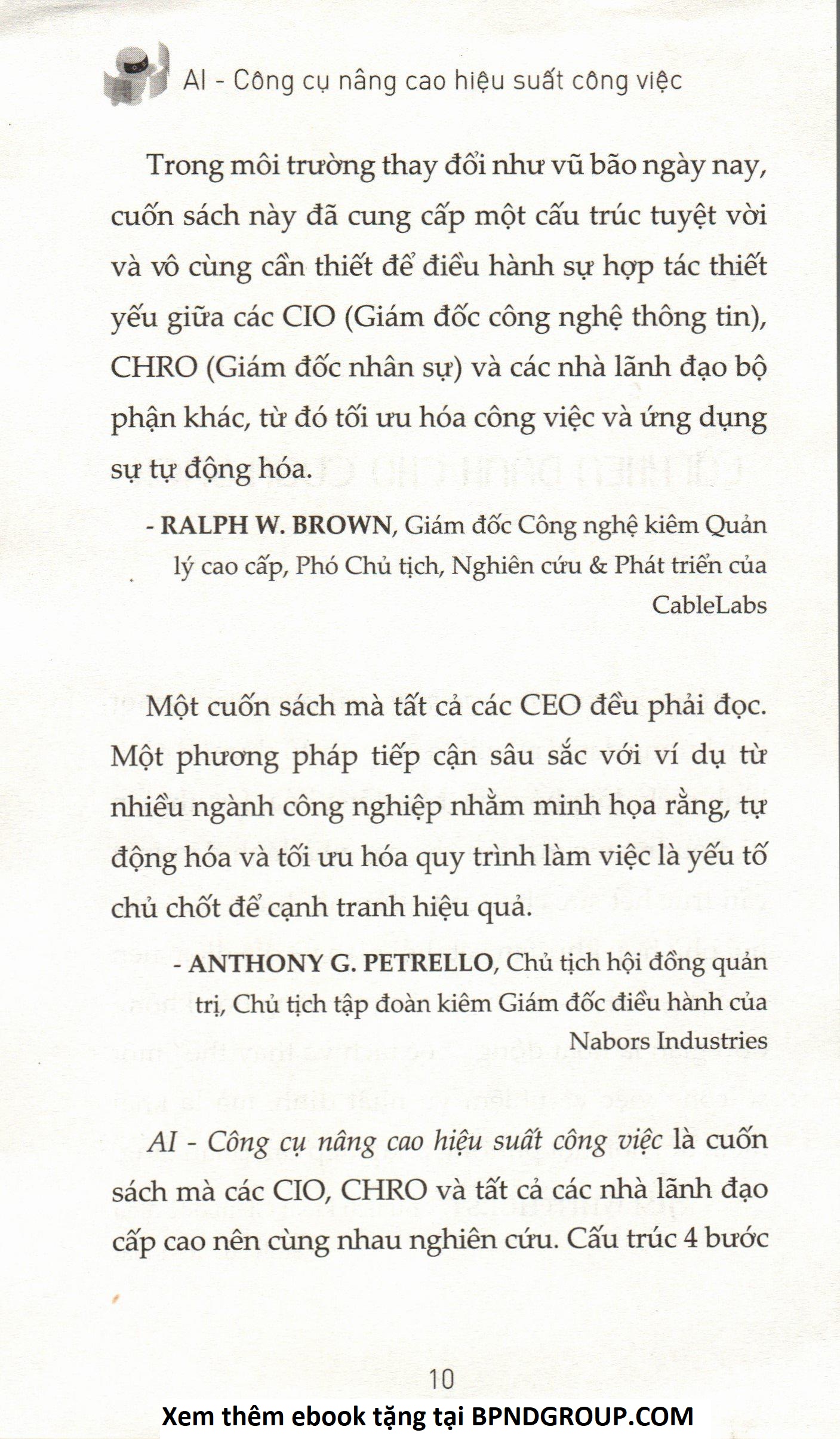 AI - Công Cụ Nâng Cao Hiệu Suất Công Việc