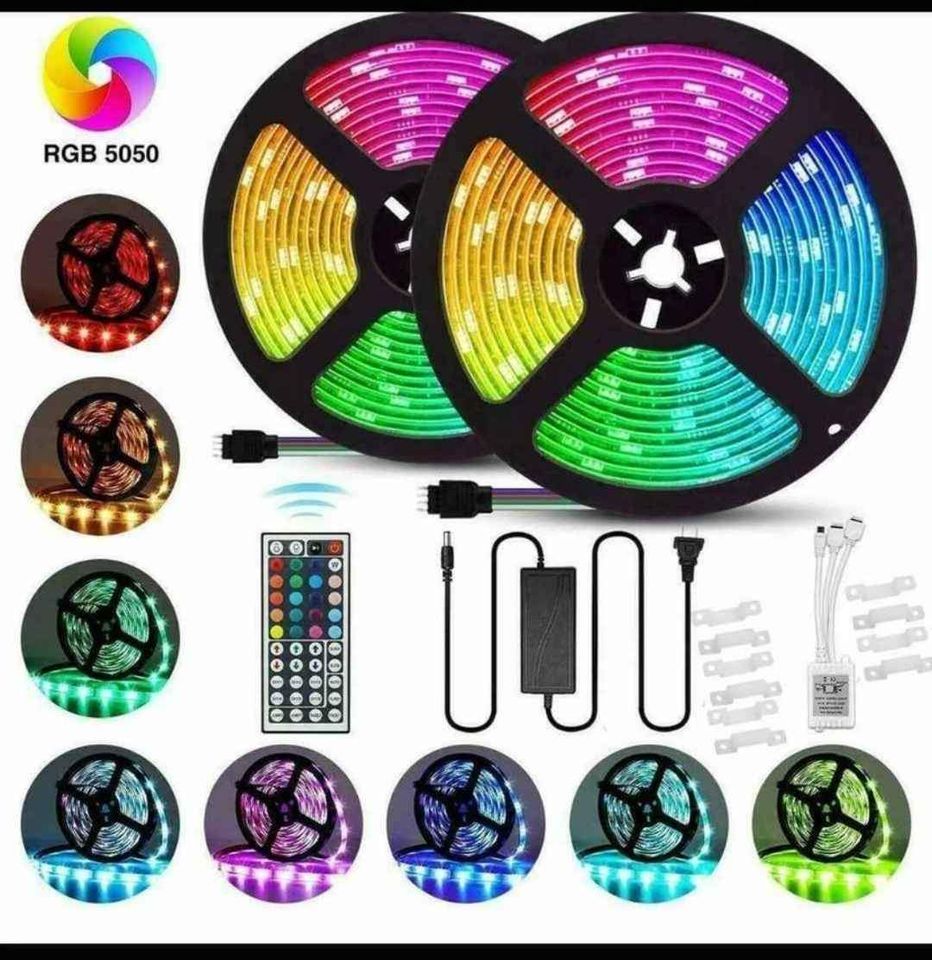 32 ft RGB LED Light 300led with 44 keys Remote control