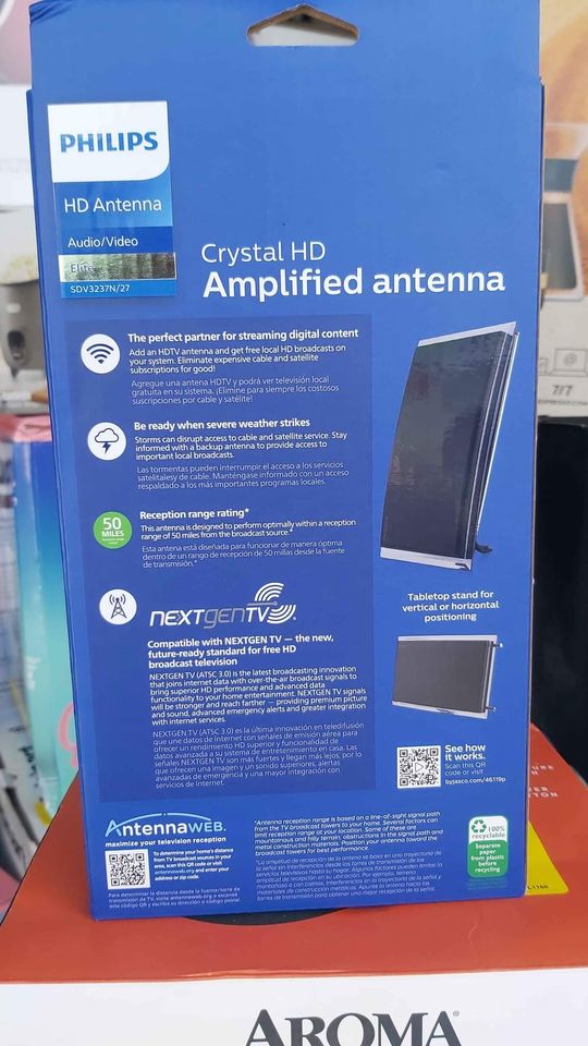 Philips Crystal Amplifier Antenna