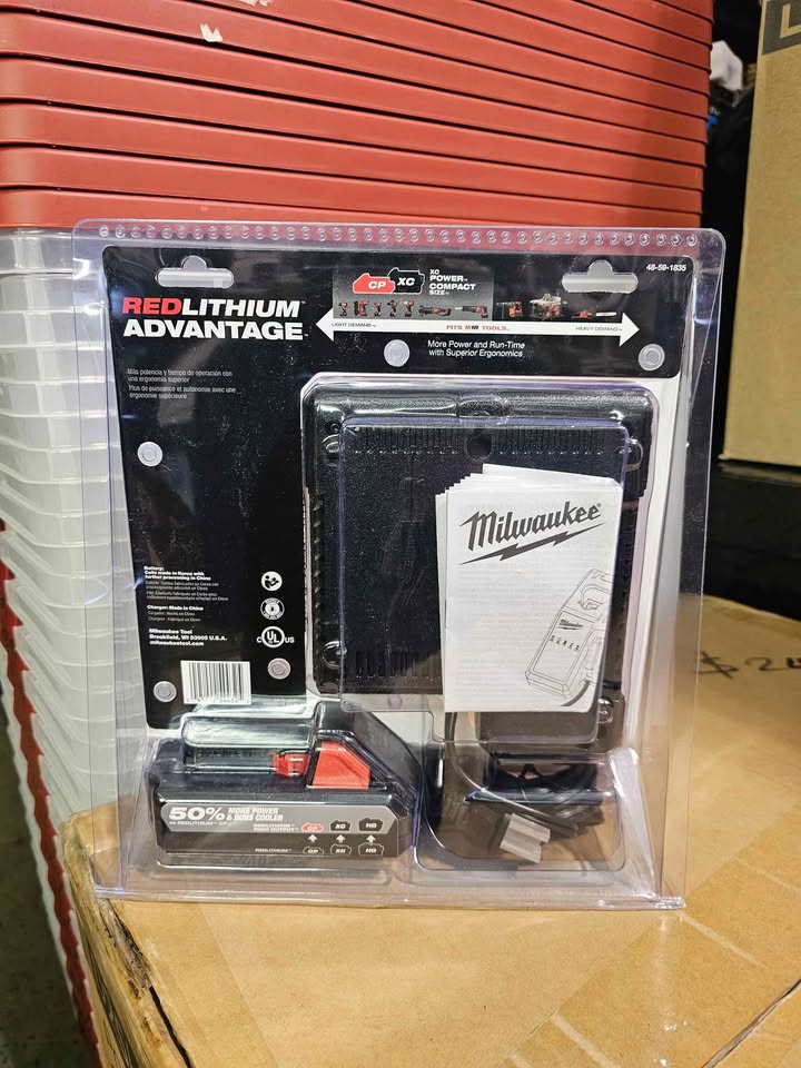 Milwaukee M18 18-Volt Lithium-Ion HIGH OUTPUT Starter Kit with One 3.0Ah Battery and Charger
