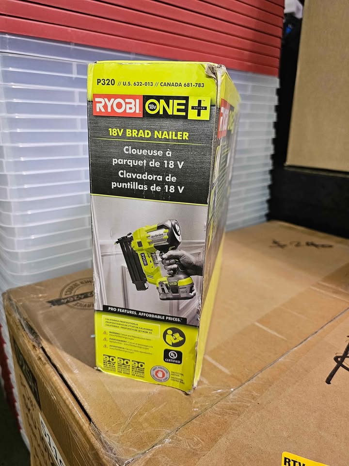 (Sealed unit) Ryobi Nailmaker 18V ONE+ (Body only)