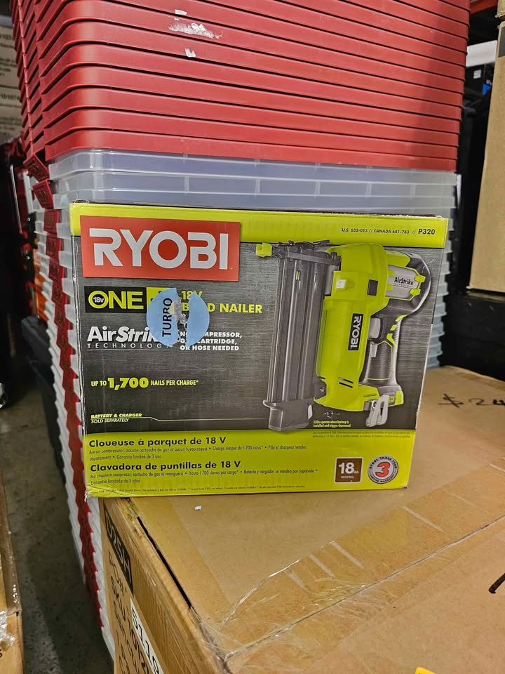 (Sealed unit) Ryobi Nailmaker 18V ONE+ (Body only)