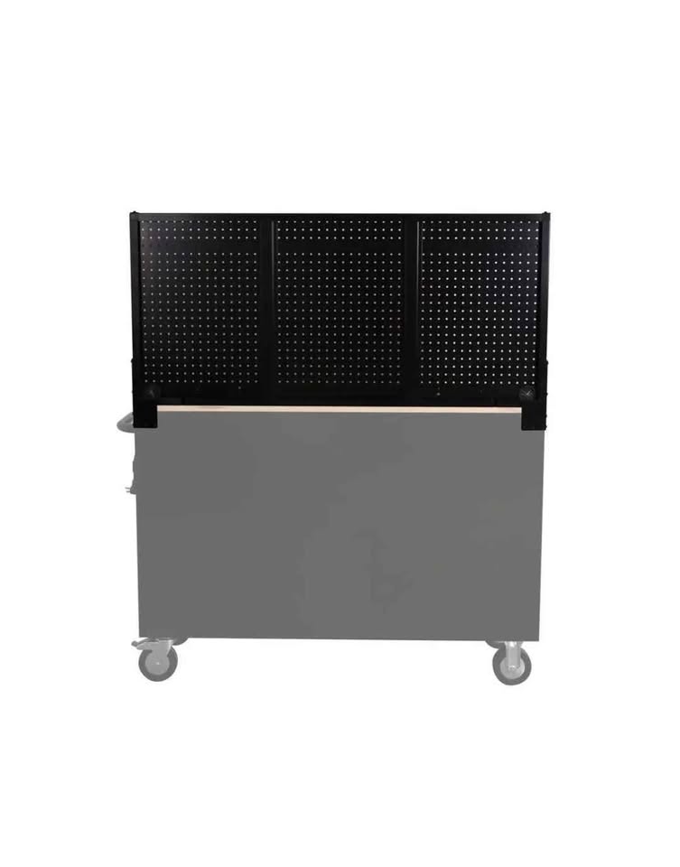 Husky Modular 52 in. W Standard Duty Black Pegboard Attachment