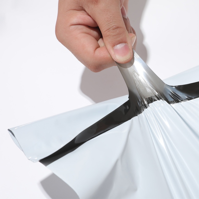 (50-1000 Pack) 7.5x10.5 Poly Mailers Envelopes Self Sealing Plastic Shipping Bag - White