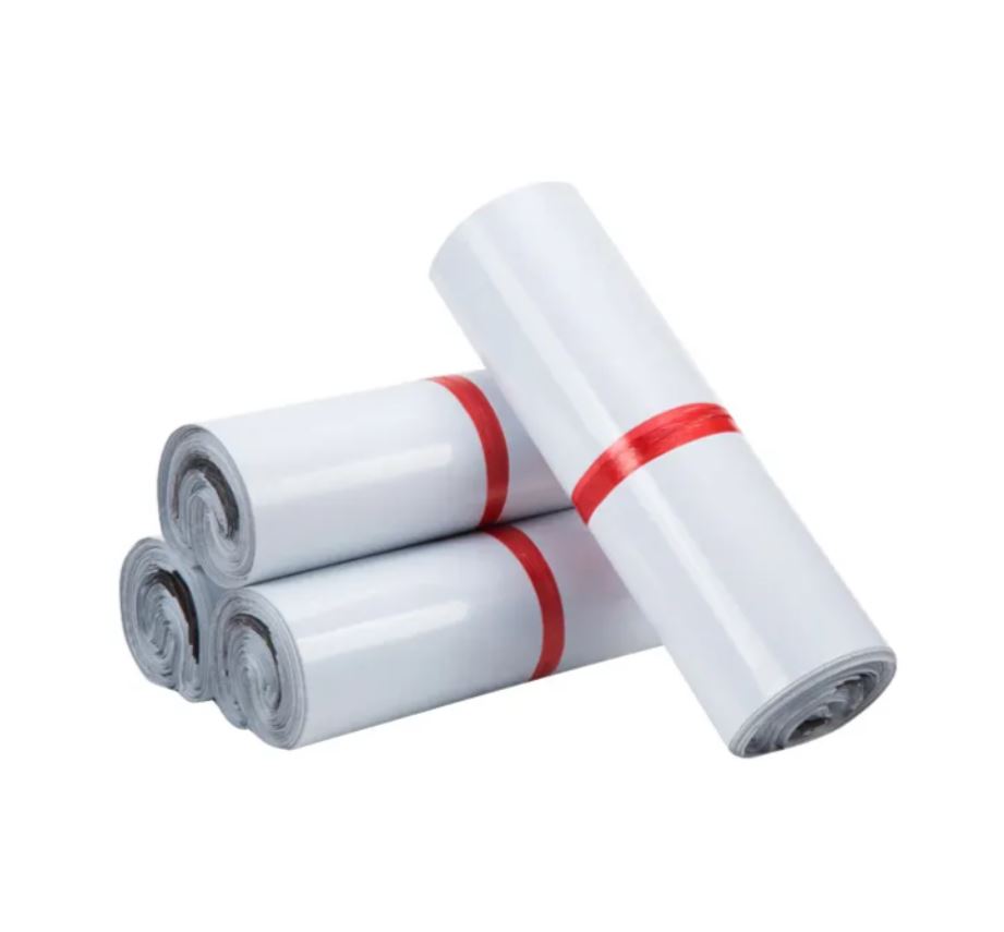 (50-500 Pack) 19x24 Poly Mailers Envelopes Self Sealing Plastic Shipping Bag - White