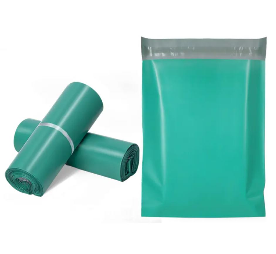 (50-1000 Pack) 10x13 Poly Mailers Envelopes Self Sealing Plastic Shipping Bag - Teal Color