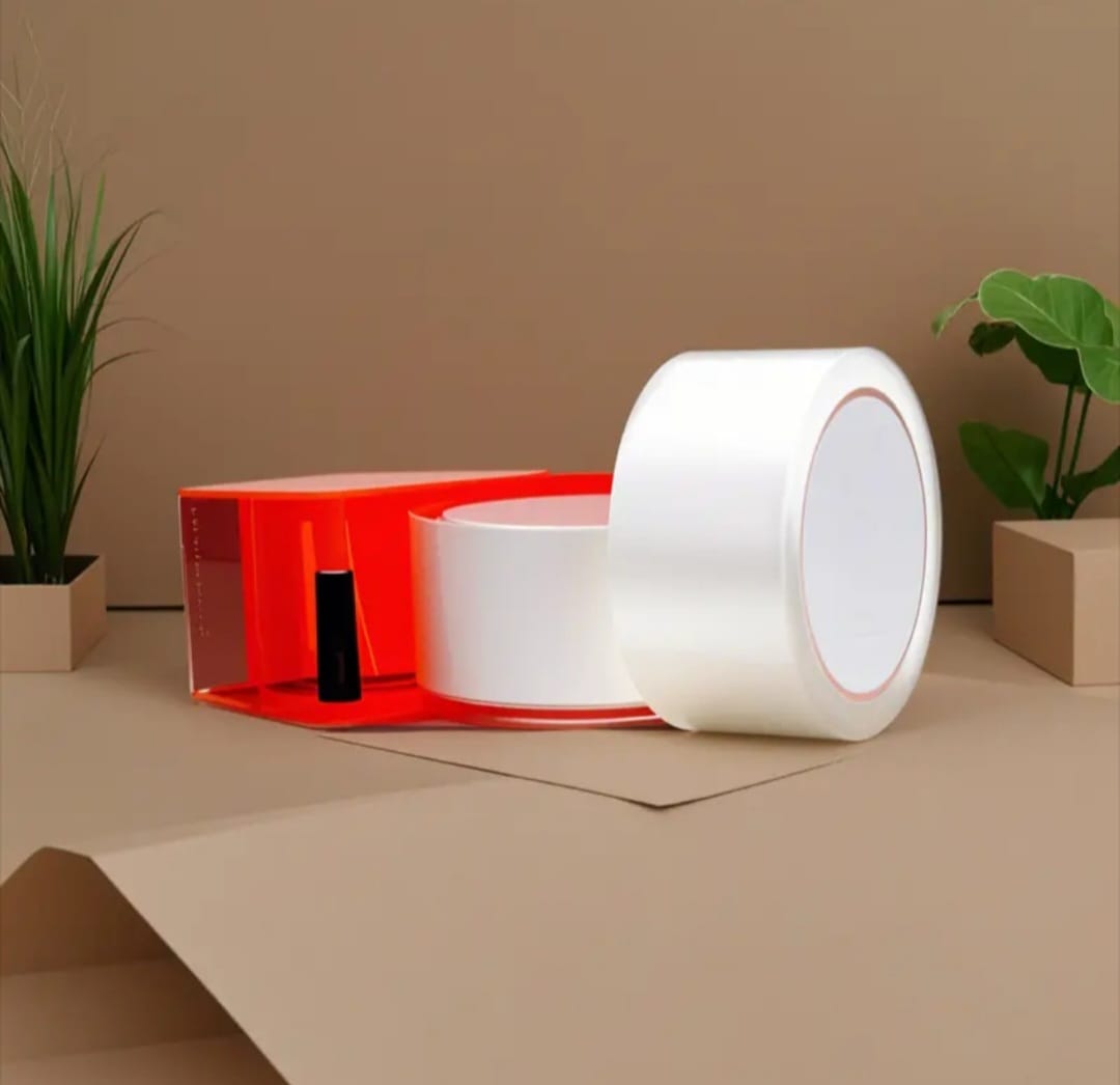 6 - 90 Rolls 2" x 60 Yards Carton Sealing Clear Packing Tape Box Shipping - 2 mil 