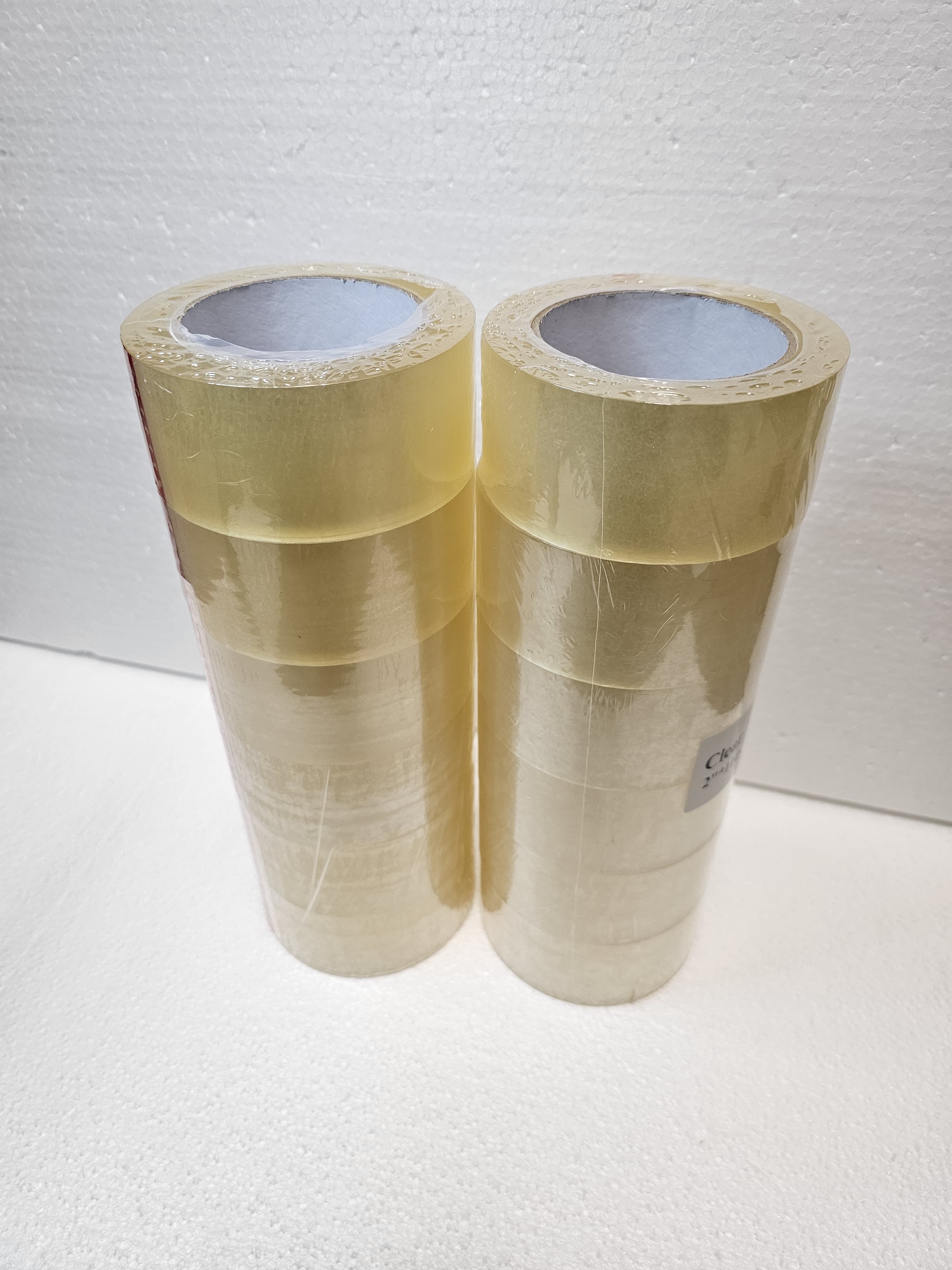 6 - 72 Rolls 2" x 110 Yards (330ft) Carton Sealing Clear Packing Tape Box Shipping - 1.8 mil 