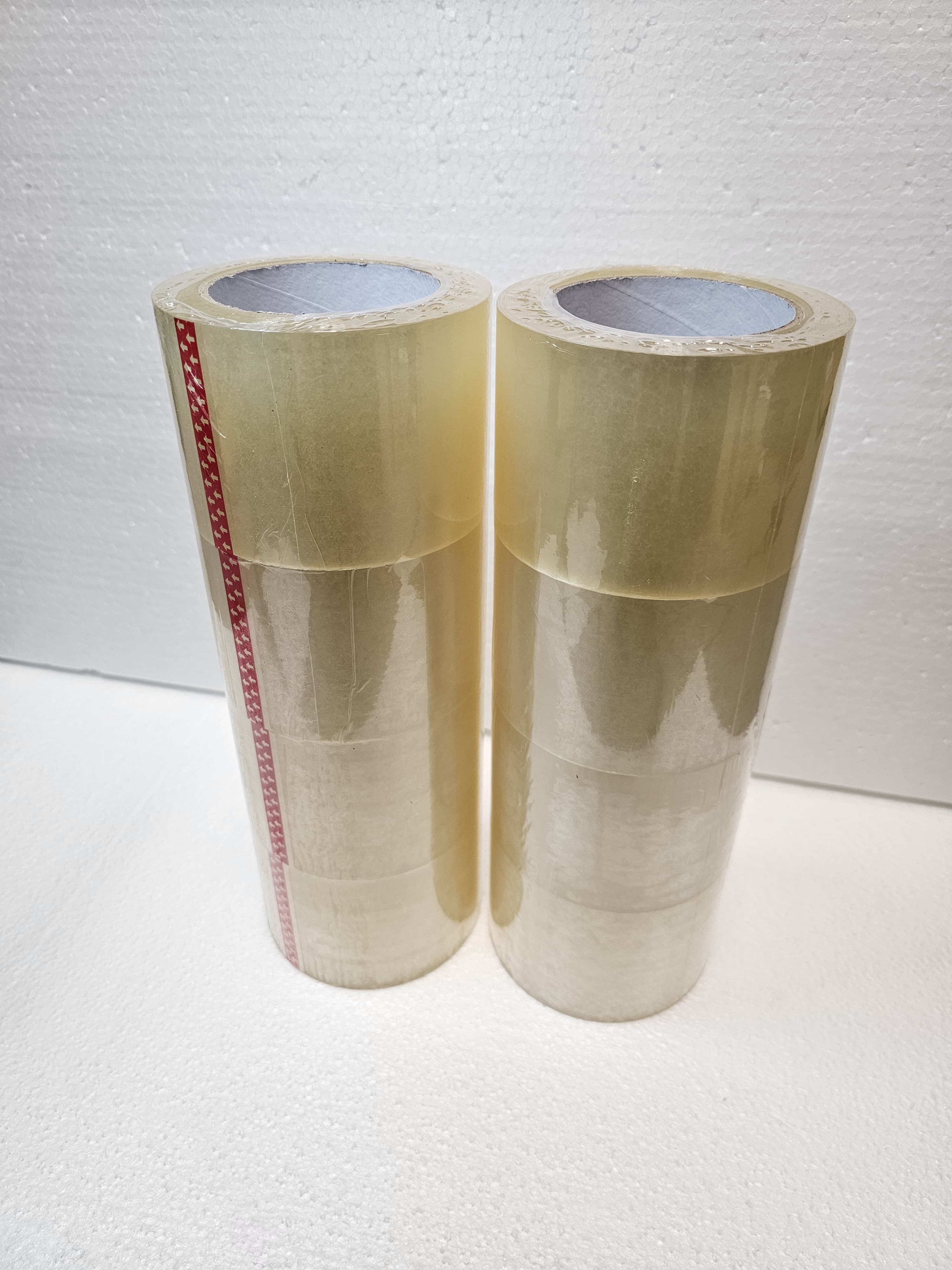 4-48 Rolls 3" x 110 Yards (330ft) Carton Sealing Clear Packing Tape Box Shipping - 2 mil 