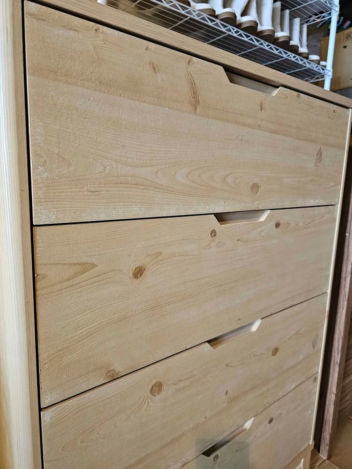  Better Homes & Gardens Leighton 4 Drawer Dresser, Natural
